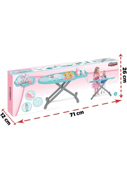 03 188 Pilsan Lady Ütü Masası Kız Erkek Çocuk Oyuncak Eğitici Oyuncaklar fırsatları