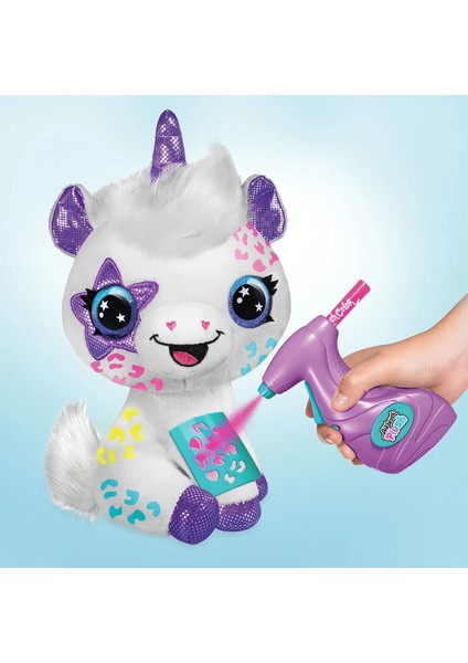 Airbrush Plush Boyanıp Yıkanabilen Peluş Unicorn Kız Erkek Çocuk Oyuncak Eğitici Oyuncaklar fırsatları