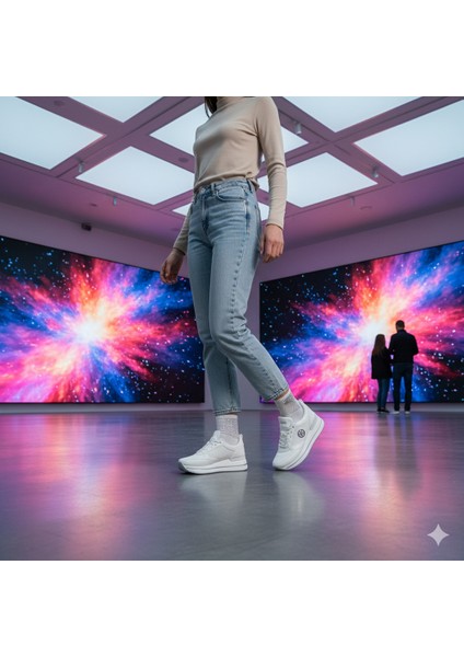 Beyaz Sneakers Vegan Kadın Ayakkabı fırsatları