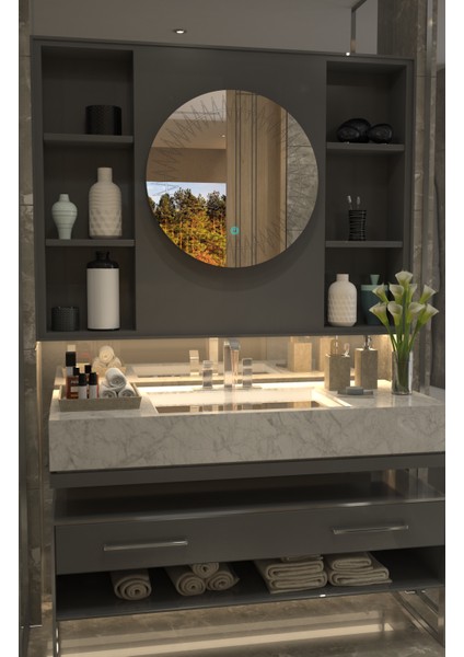 Sun LEDLİ Minimalist Özel Tasarım Ayna modelleri