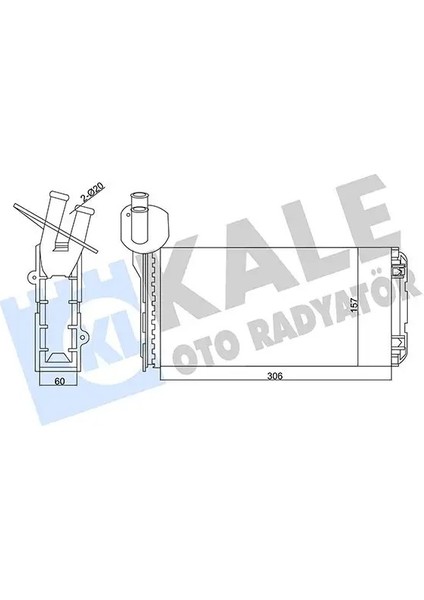 346450 Kalorifer Petegi 701819031A 701819031B