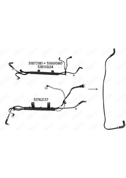 14616 Yakit Borusu 51762137 51810824 51861080