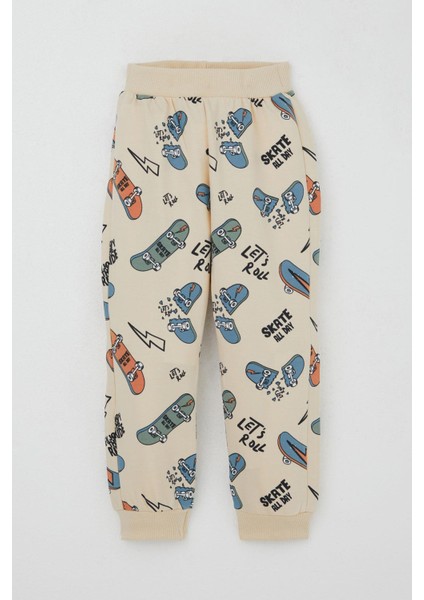 Erkek Bebek Eşofman Takımı Kaykay Zamanı 9 Ay-3 Yaş, Indigo indirimleri