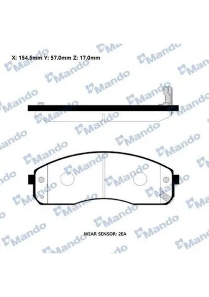 RMPK26 On Fren Balatasi 0K56A3323Z 0K56B3323Z 0K56B3323ZA