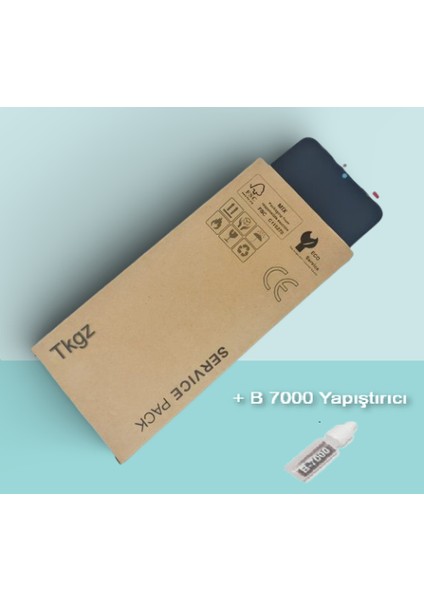 - Vivo Y22S Uyumlu LCD Ekran Dokunmatik Service - Pack + B-7000