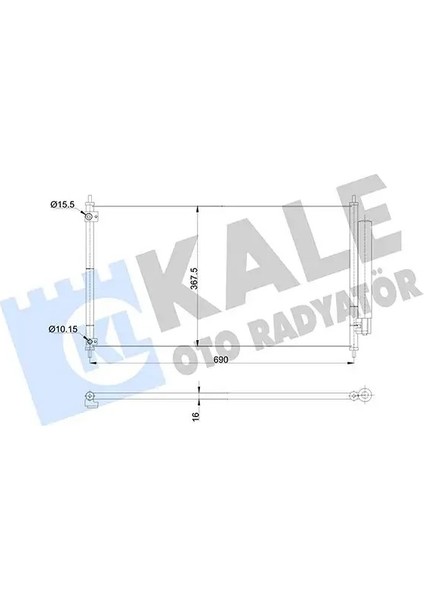 345405 Klima Radyatoru 80110T2FA01