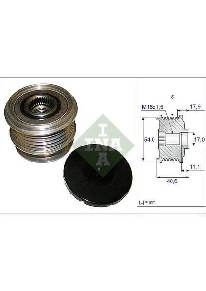 535012110 Alternator Kasnagi 1379701 1388004 1425016