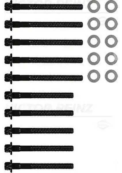 143208901 Silindir Kapak Civatasi 110563297R 110565986R 7700738986