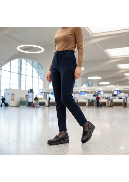 Kahverengi Comfort Hakiki Deri Kadın Ayakkabı fırsatları