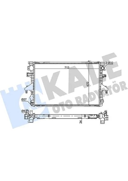 363090 Motor Radyatoru 7H0121253G 7H0121253J 7H0422847A