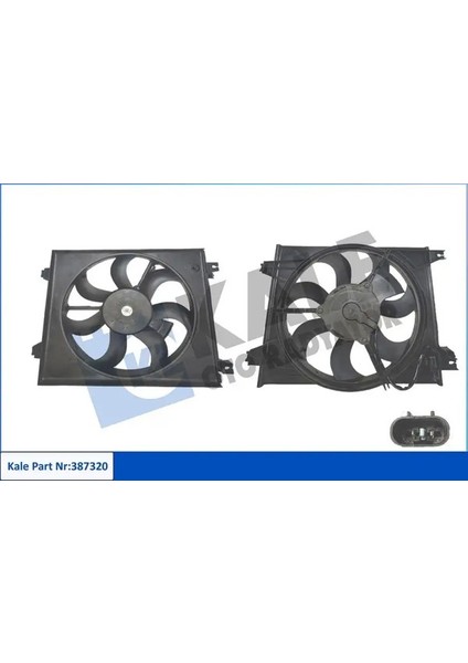 387320 Fan Motoru 977302F000 977352F000 977862F000