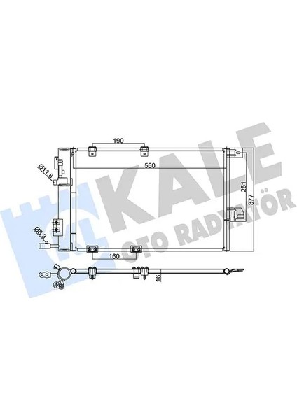 393300 Klima Radyatoru 09119176 09130610 1850049