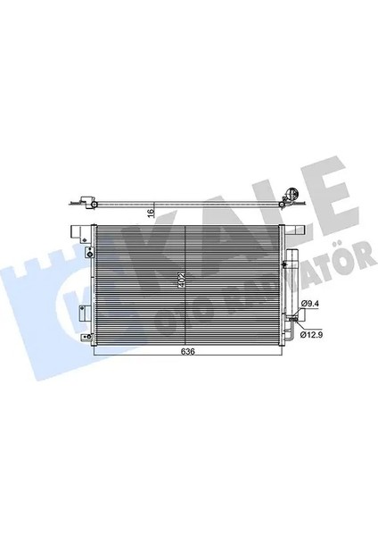 381700 Klima Radyatoru 6455FA 6455HP 6477K5