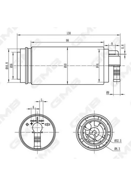 GFPS044A Yakit Pompasi 1J0919087J
