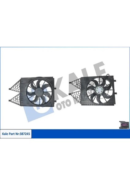387245 Fan Motoru 6Q0959455AD 6R0121207 6R0959455C