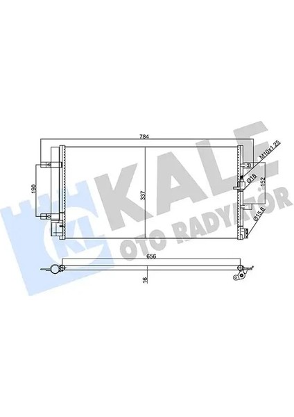 357770 Klima Radyatoru 4G0260401A 4G0260403A 4G0260403B