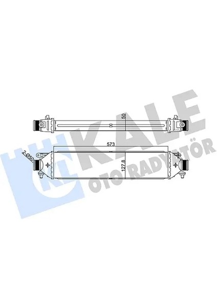 346400 Turbo Radyatoru 1302225 51783791 51833106