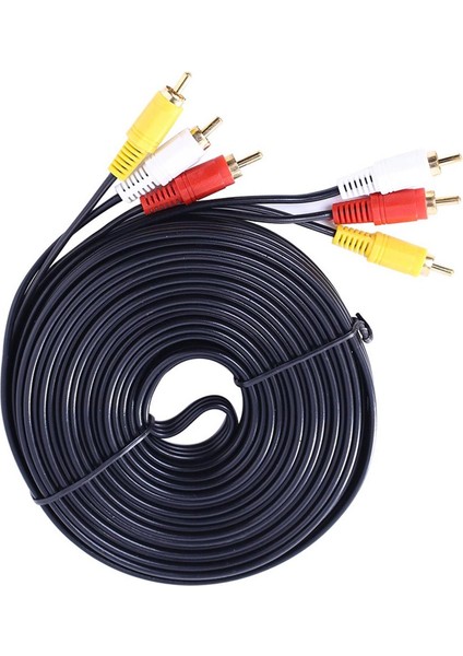 Kablo 3 Rca 3 Rca Gold 10 Metre