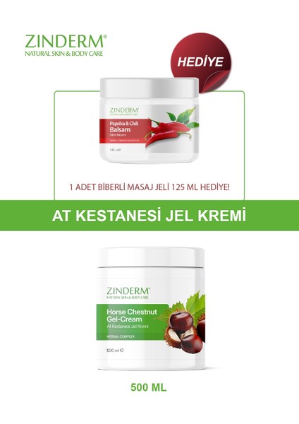 At Kestanesi Jeli, Masaj Kremi 500 ml