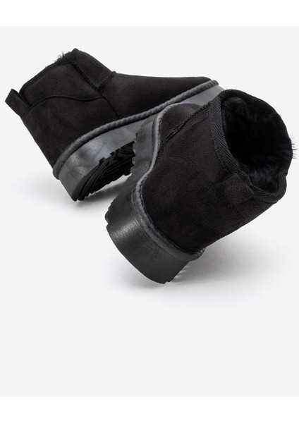 Alçak Tabanlı Mini Bot SİYAH fırsatları