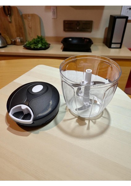 Manuel Ipli Rondo – 13X15 cm Pratik Sebze & Meyve Doğrayıcı | El Rondosu, Soğan Doğrayıcı, Salata Hazırlama Yardımcısı (Kırmızı)