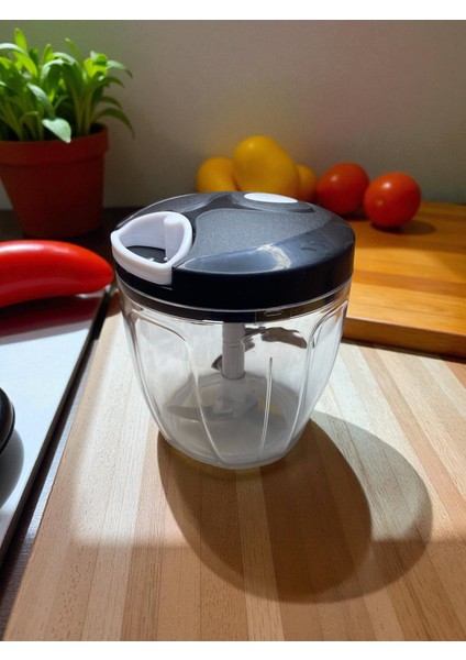 Manuel Ipli Rondo – 13X15 cm Pratik Sebze & Meyve Doğrayıcı | El Rondosu, Soğan Doğrayıcı, Salata Hazırlama Yardımcısı (Kırmızı)