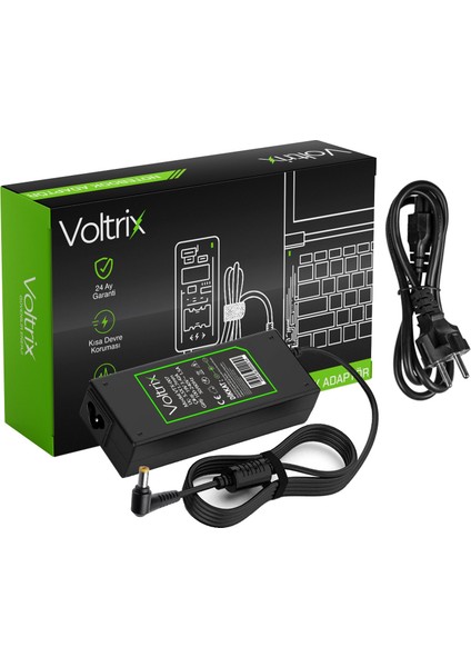 Acer Aspire E5-474G, E5-491G Uyumlu Adaptör, Şarj Aleti - Cihazı (65W)