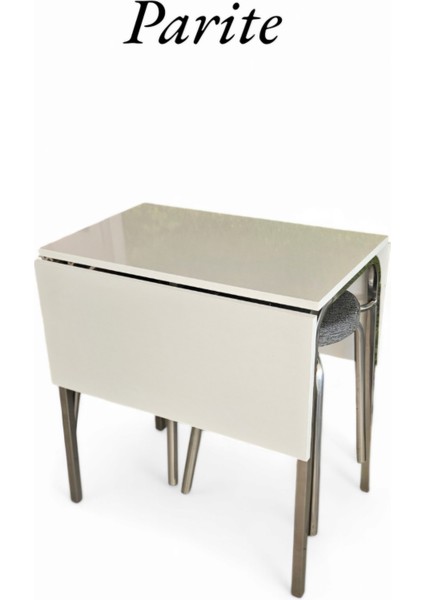 Table Plıante Beyaz Katlanır Kanatlı Masa modelleri
