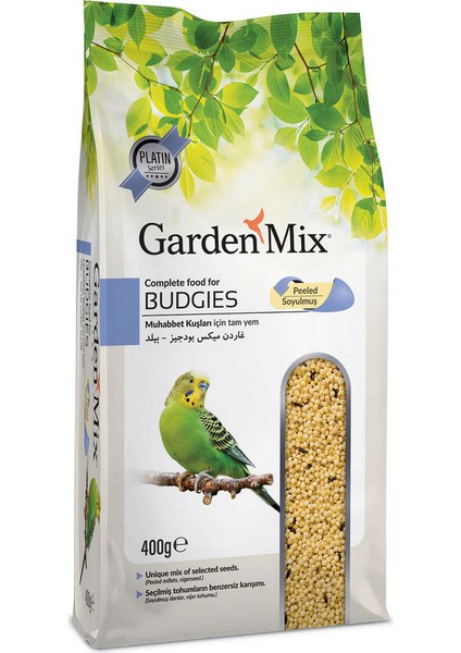 Techmrt Gardenmix Platin Muhabbet Yemi Soyulmuş 400G