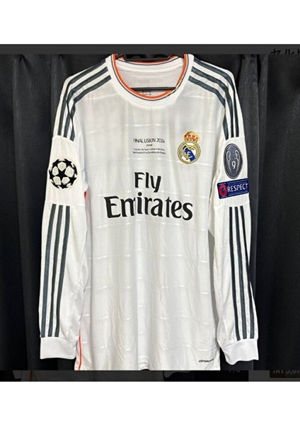 Sergio Ramos R.e.a.l. M.a.d.r.i.d. 2014 Sezonu Final Maçı Yetişkin Uzun Kollu Forması fiyatları