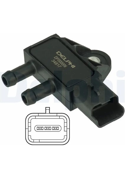 DPS00006 Egzoz Basinc Sensoru 13627805472 161809 1618Z9