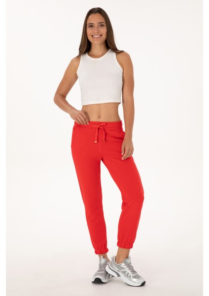 Kadın Kırmızı Eşofman Altı 50313591-VR030