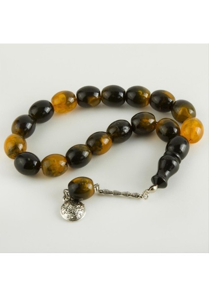 Techmrt 17LI Oval Şakşak Tesbih-Sarı-1 fiyatları