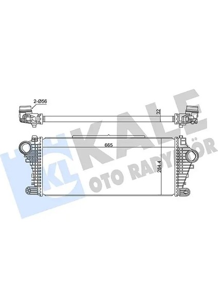 375795 Turbo Radyatoru 84208076 84208091