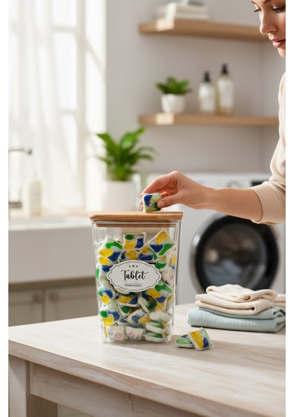 Premium Series Tablet Kavanozu 2000ML modelleri