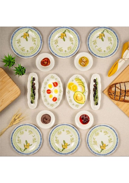 14 Parça Casa Limone Kahvaltı Takımı fiyatları