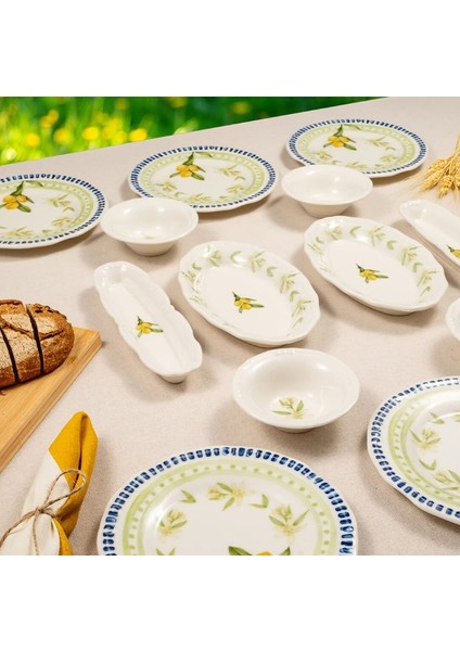 14 Parça Casa Limone Kahvaltı Takımı