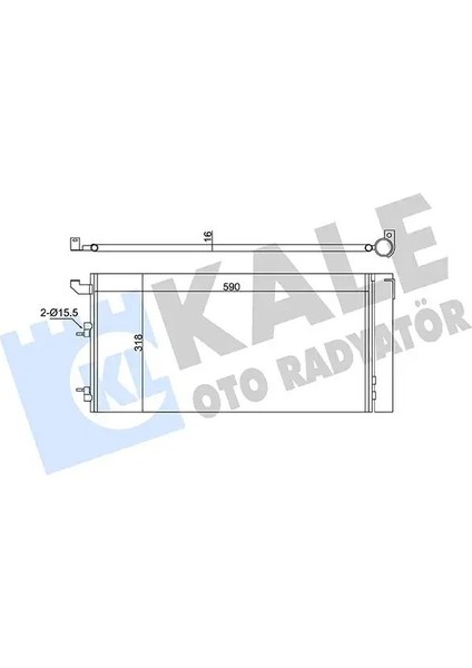350570 Klima Radyatoru 51782753 51960727