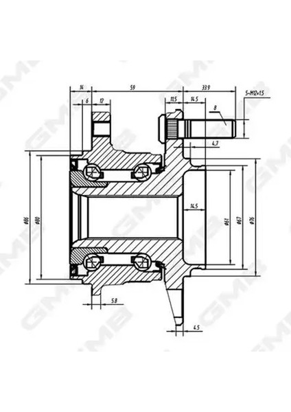 GH34940 Arka Poyra 52730D3000