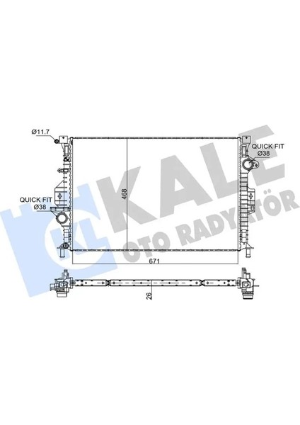 346120 Motor Radyatoru 1377541 1377542 1457605
