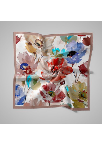 Coolness Viscon Eşarp | Masalsı Çiçek