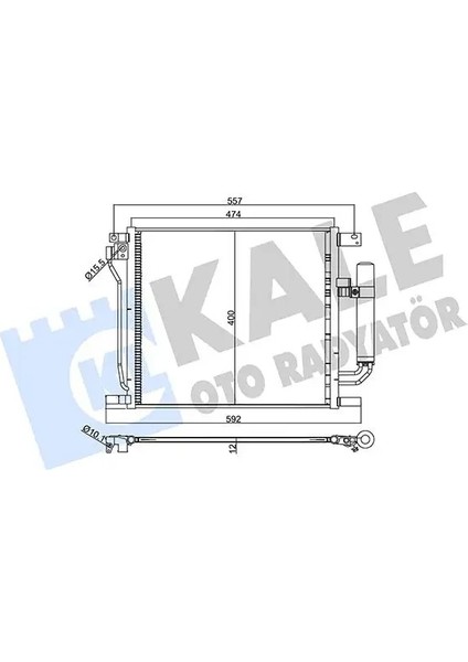 358070 Klima Radyatoru 92100BA61A 92100BA61B