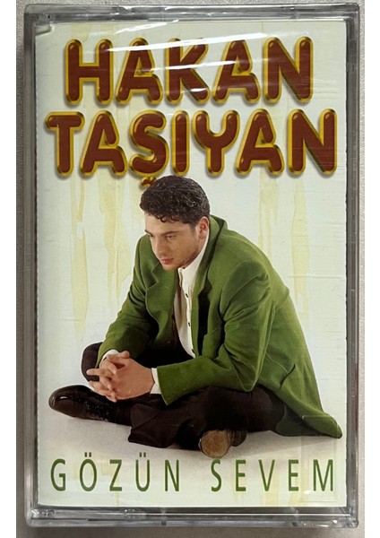 Hakan Taşıyan Gözün Sevem Kaset (Jelatininde Sıfır Orijnal Dönem Baskı Kaset)