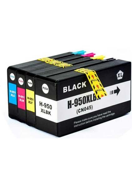 950XL-951XL-C2P43AE Muadil Kartuş Paketi fiyatları