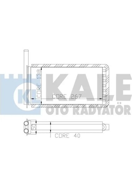 0285842AL Kalorifer Petegi