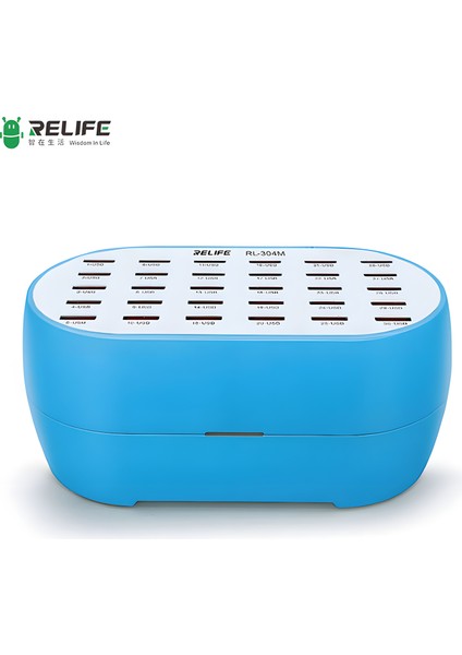 Relıfe RL-304M | 160W Yüksek Güç 30 Port Akıllı Endüstriyel Şarj Istasyonu (Telefon/tablet) indirimleri