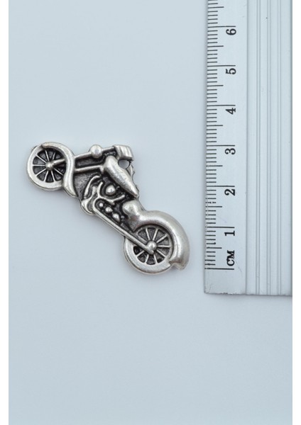 Chopper Motor Gümüş Kaplama Deri Ip Kolye modelleri