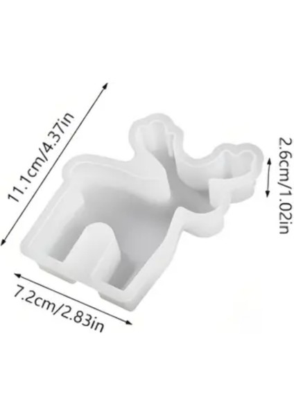 Ren Geyiği Yılbaşı Christmas Silikon Mum Kalıbı fiyatları