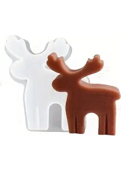 Ren Geyiği Yılbaşı Christmas Silikon Mum Kalıbı modelleri