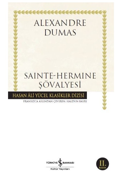 Sainte-Hermine Şövalyesi - Hasan Ali Yücel Klasikleri